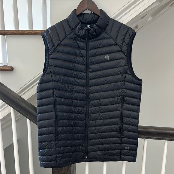 Mountain Hardwear Other - Men's Mountain Hardwear Ghost Whisperer/2 Black Puffer Vest